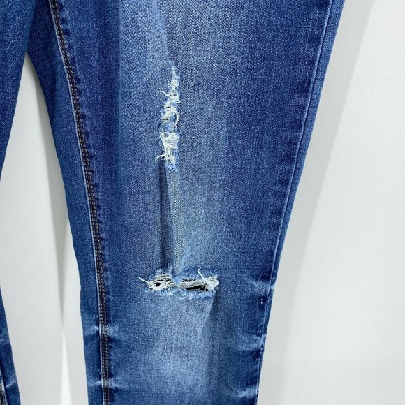 Ashley Mason Women's Size 9 Distressed Skinny - Picture 3 of 9